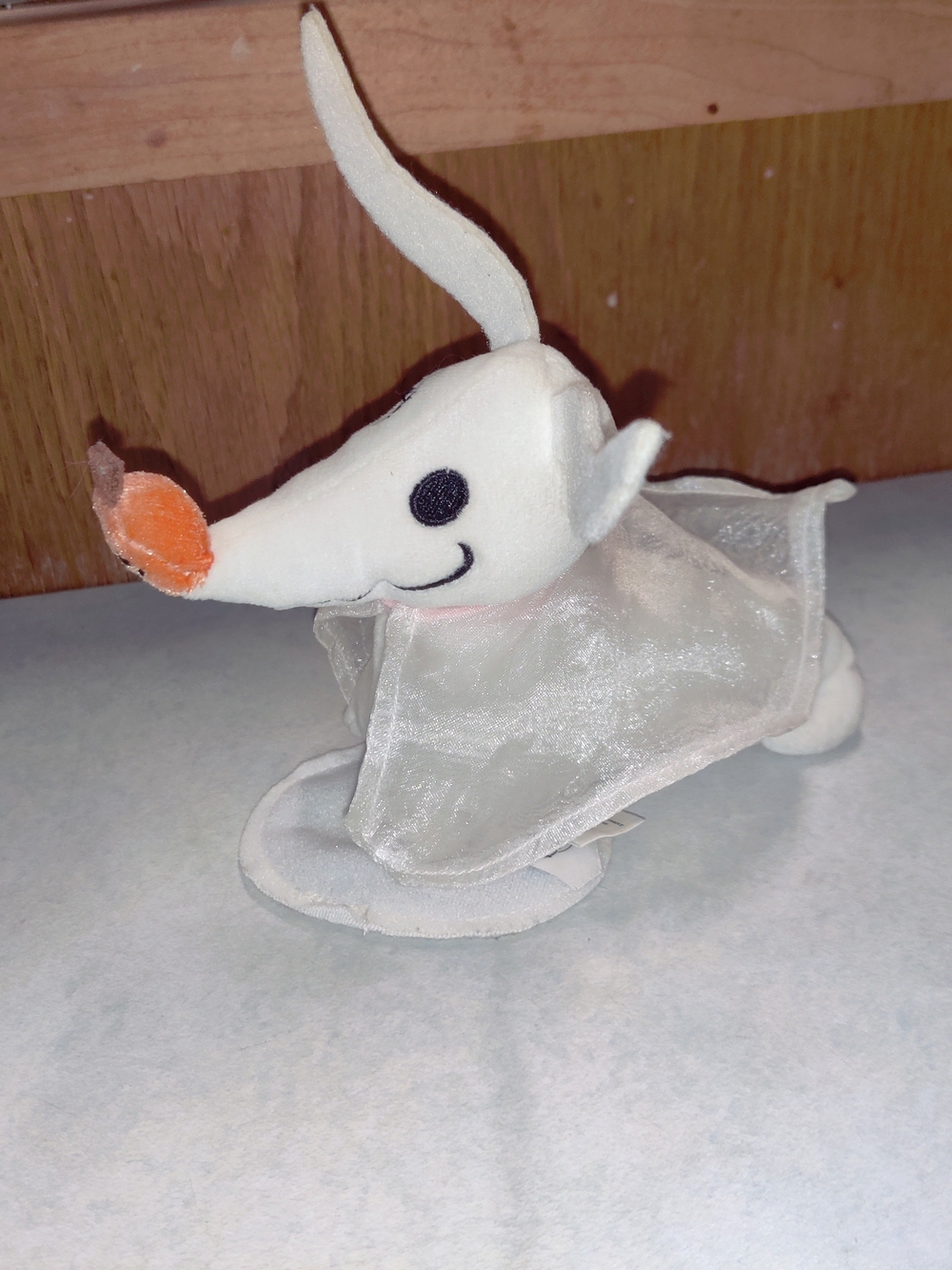 Disney Zero Nightmare Before Christmas Shoulder Plush Light Up (No batteries )
